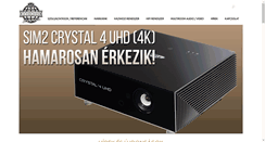 Desktop Screenshot of hazimozistudio.hu